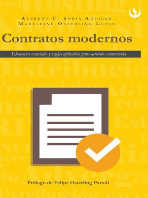 cover image of Contratos modernos